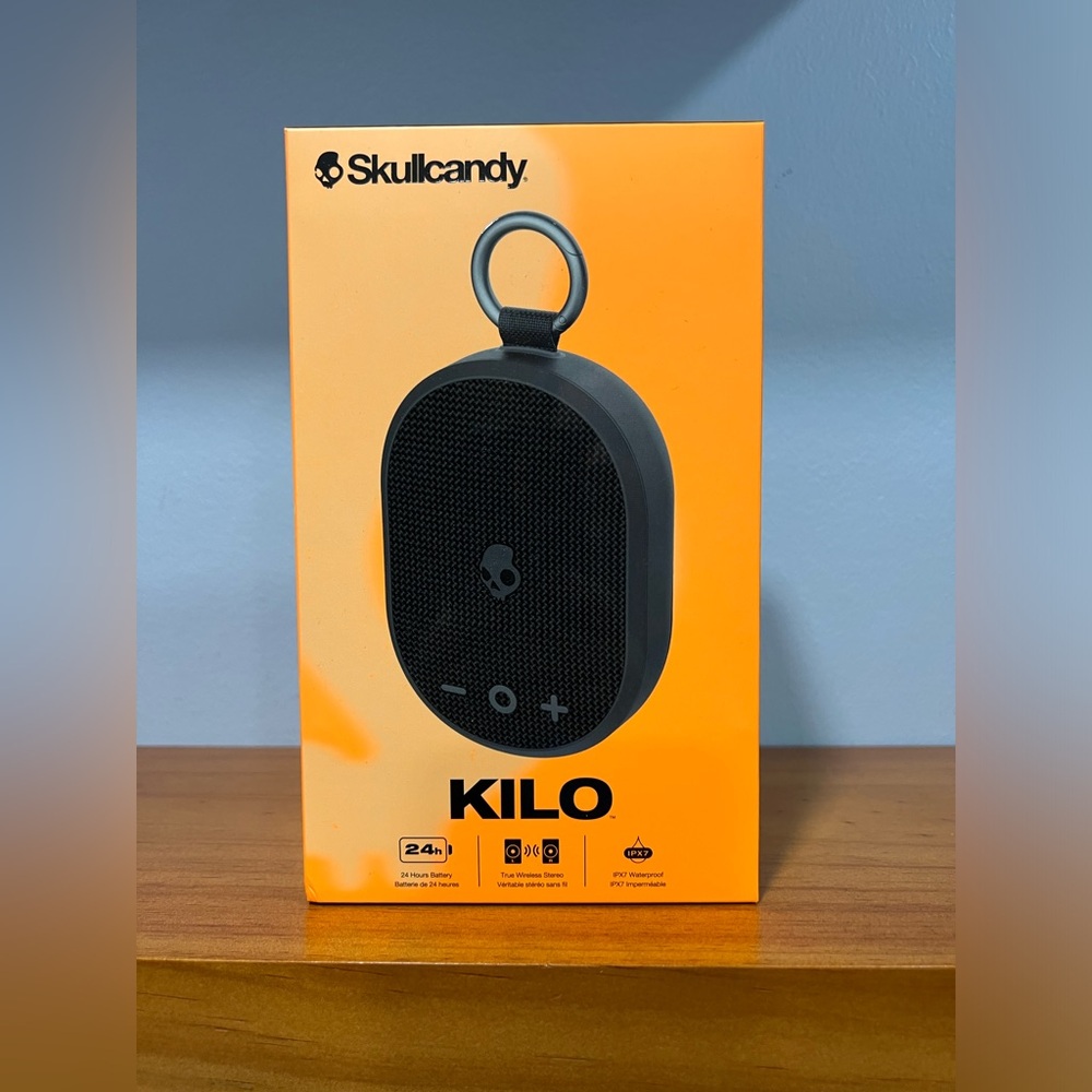 Skullcandy Kilo NIB Wireless Bluetooth Waterproof Mini Keychain Speaker NEW